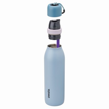 Botella FreeSip® Twist Owala 18oz Azules Mexico | 487OYPTJQ